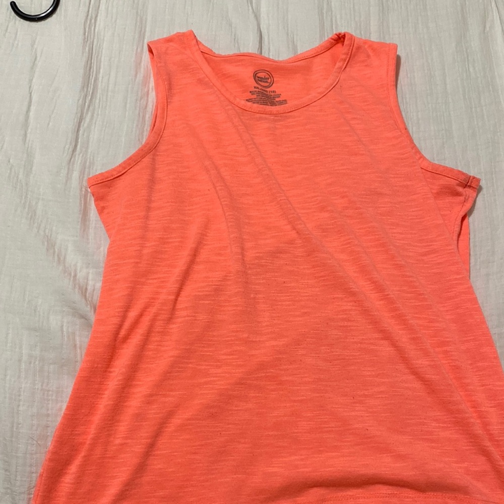 Wonder Nation neon pink tanktop